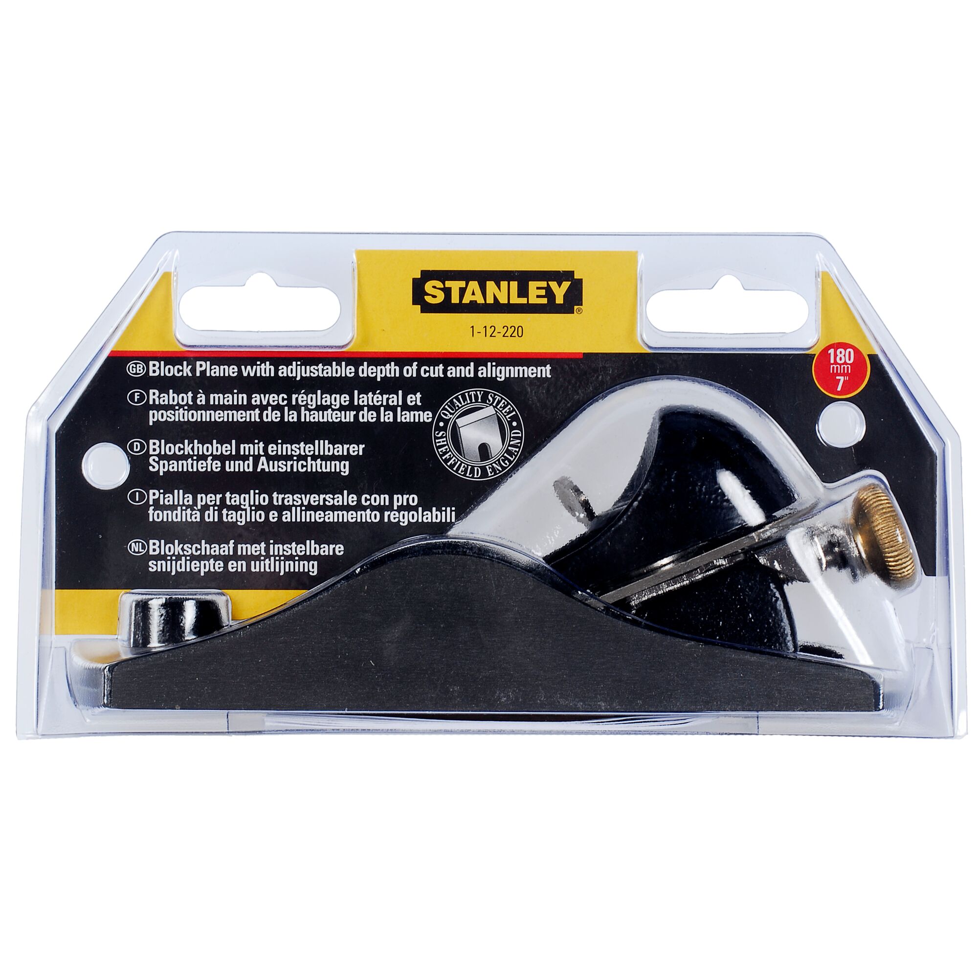 STANLEY® 220 Adjustable Block Plane