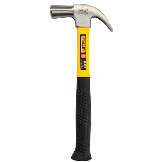 STANLEY® Curve-Claw Fiberglass Hammer - 20Oz / 565G