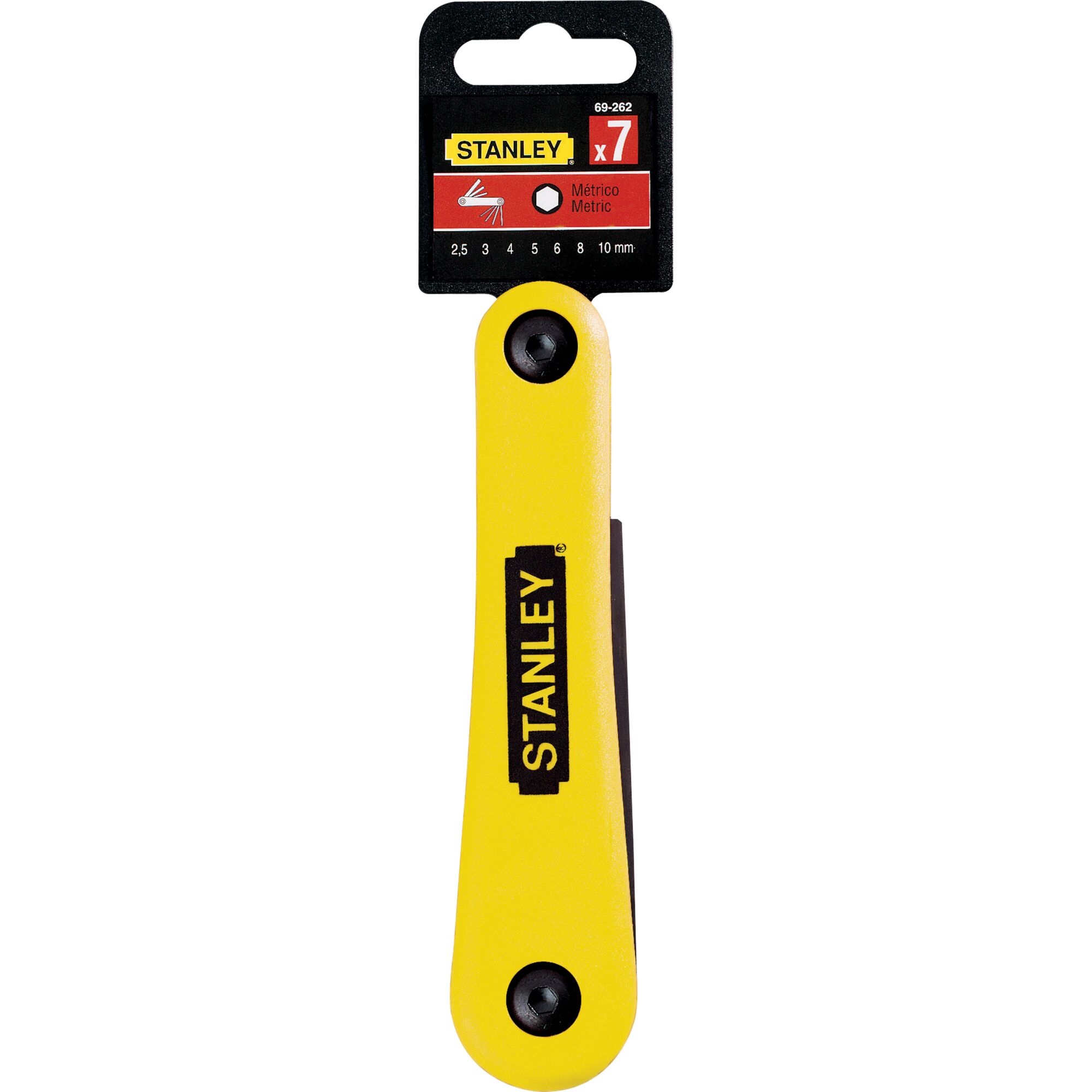 Metric Folding Hex Key Set (7 pc.)