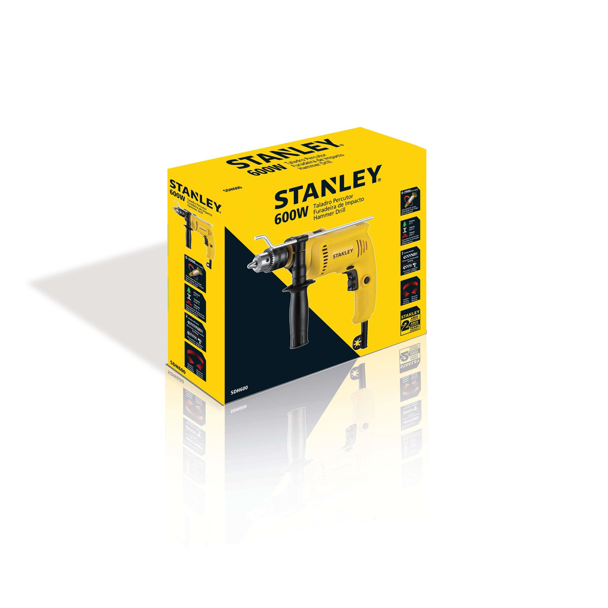 600W 13mm Hammer Drill