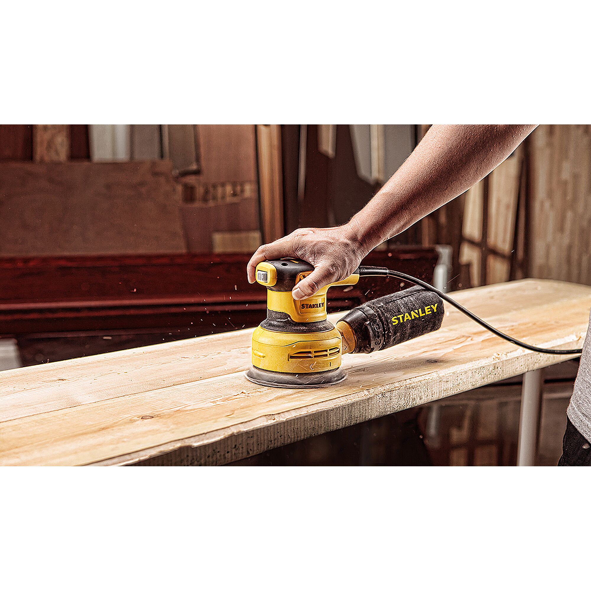 300W 5 in. (125mm) Oribtal Sander