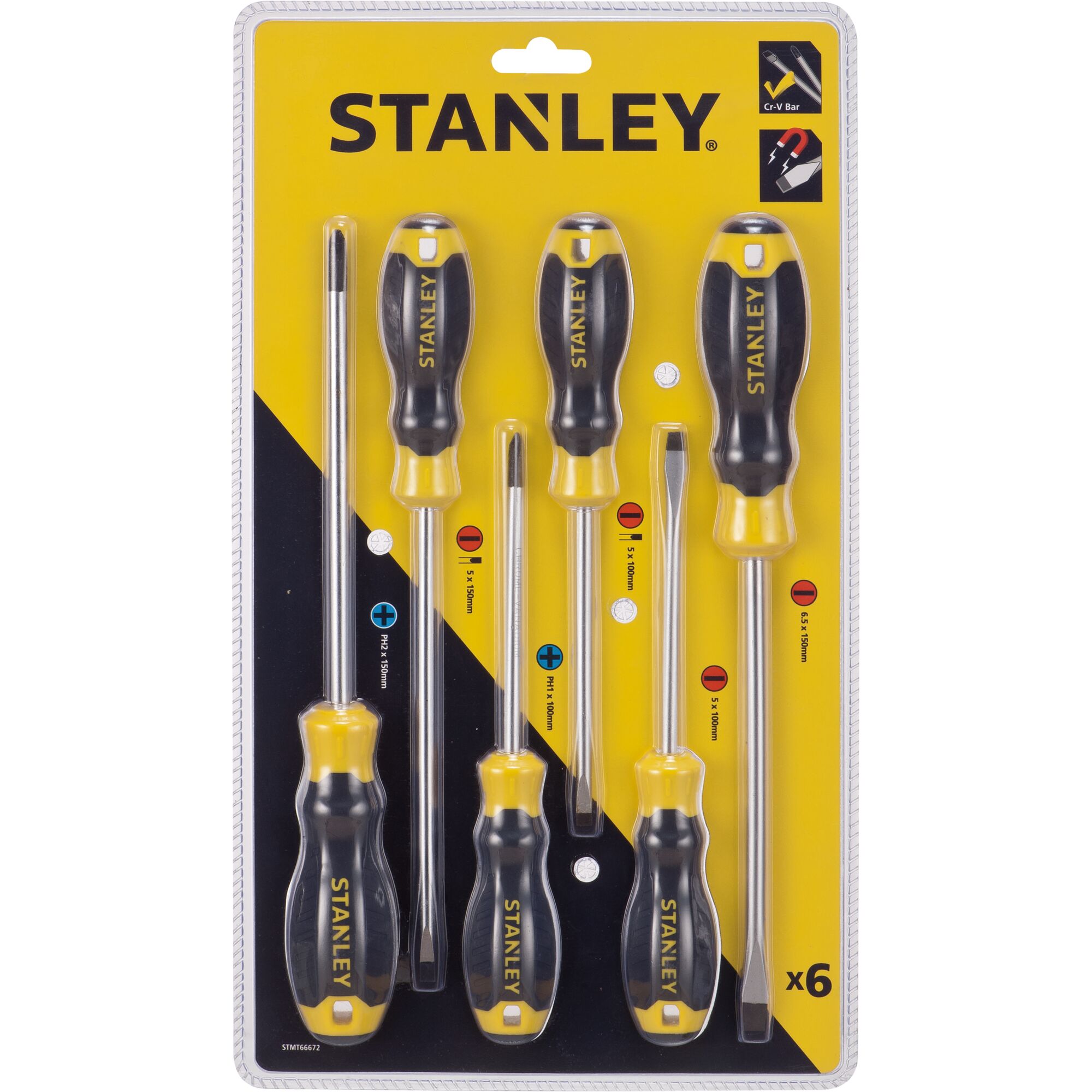Cushion Grip™ Screwdriver Set (6 pc.)