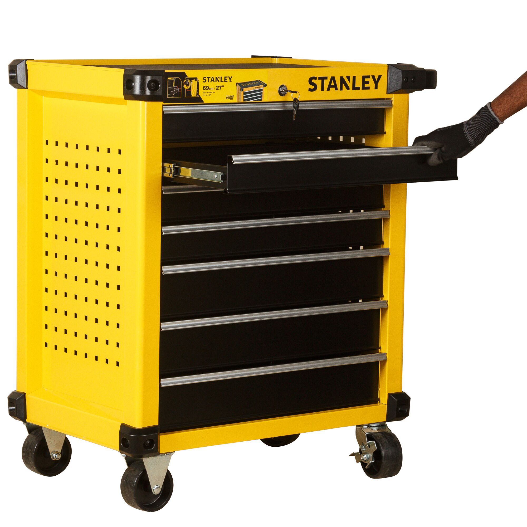 STANLEY® 27 in. 7-Drawer Roller Cabinet