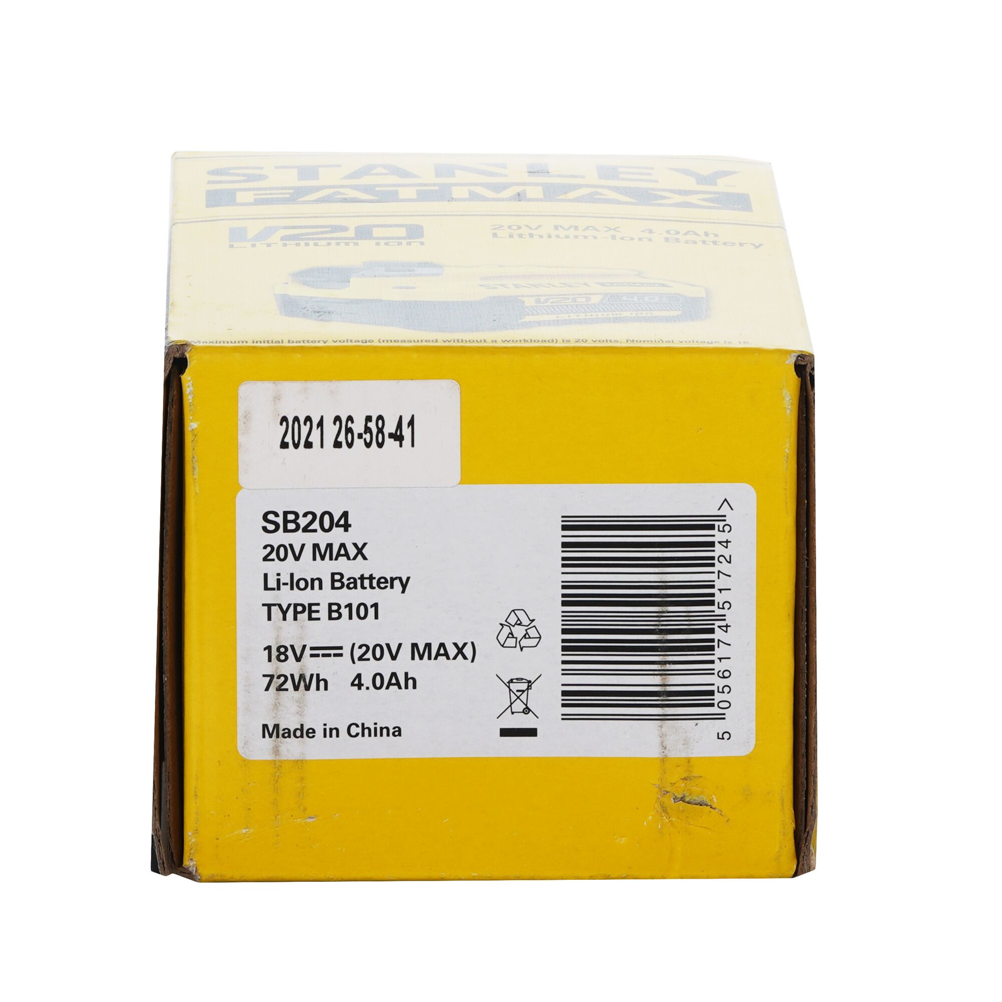 20V 4Ah Battery