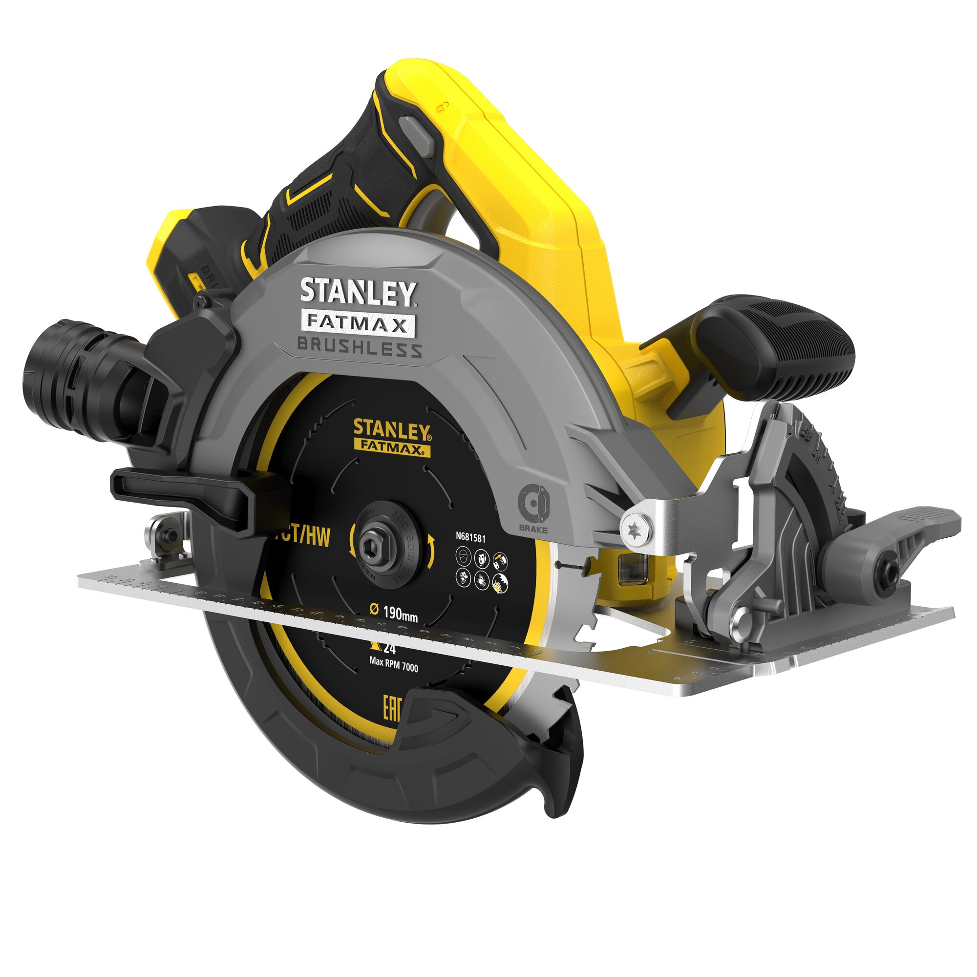 20V 190mm Brushless Circular Saw (Tool Only)