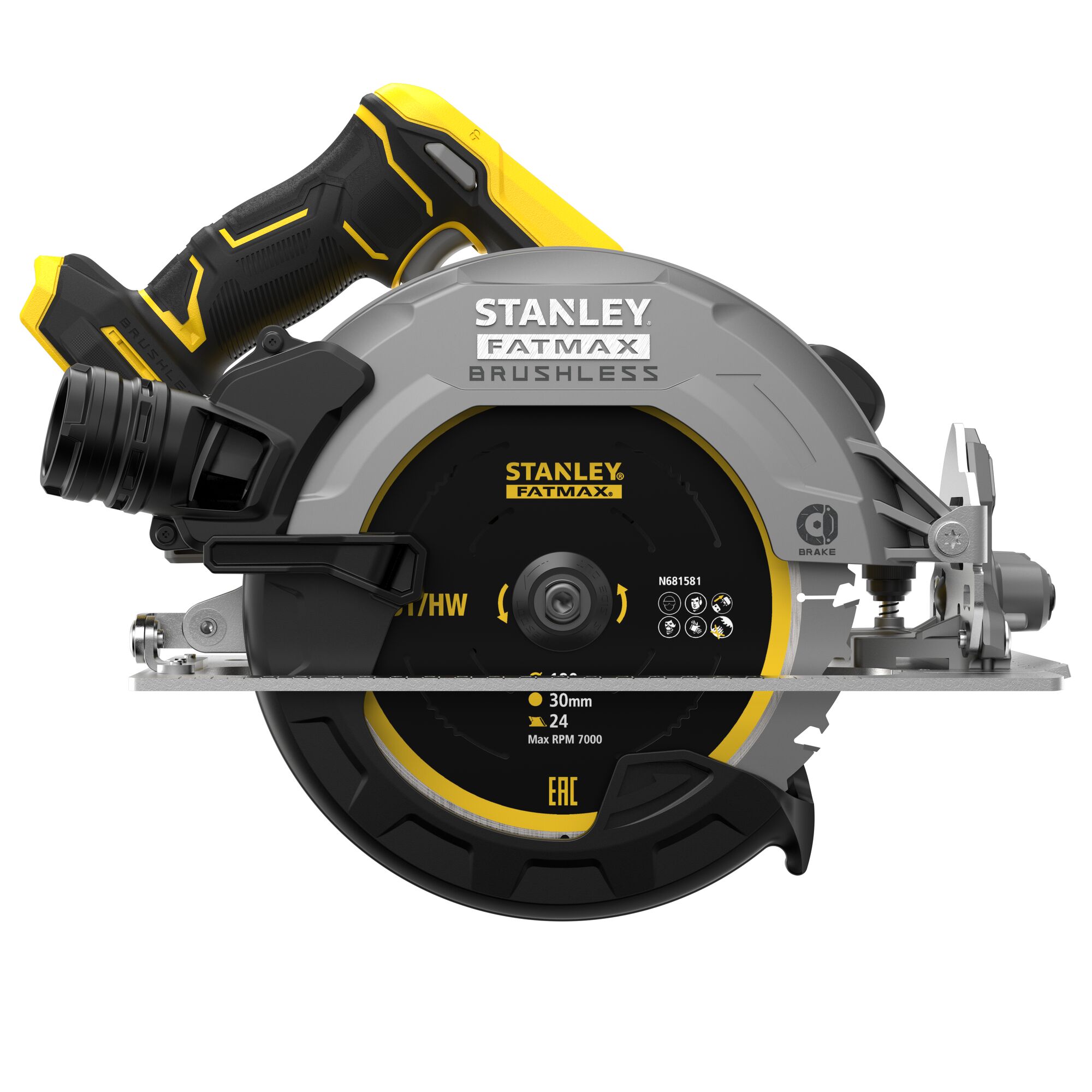 20V 190mm Brushless Circular Saw (Tool Only)