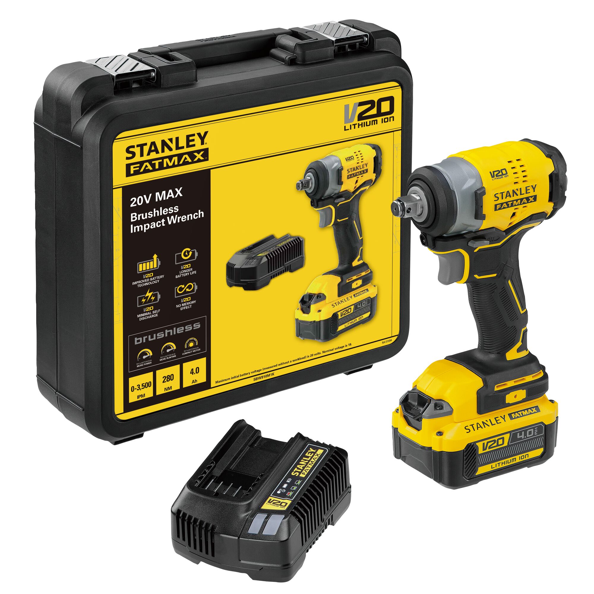 20V Brushless Impact Wrench