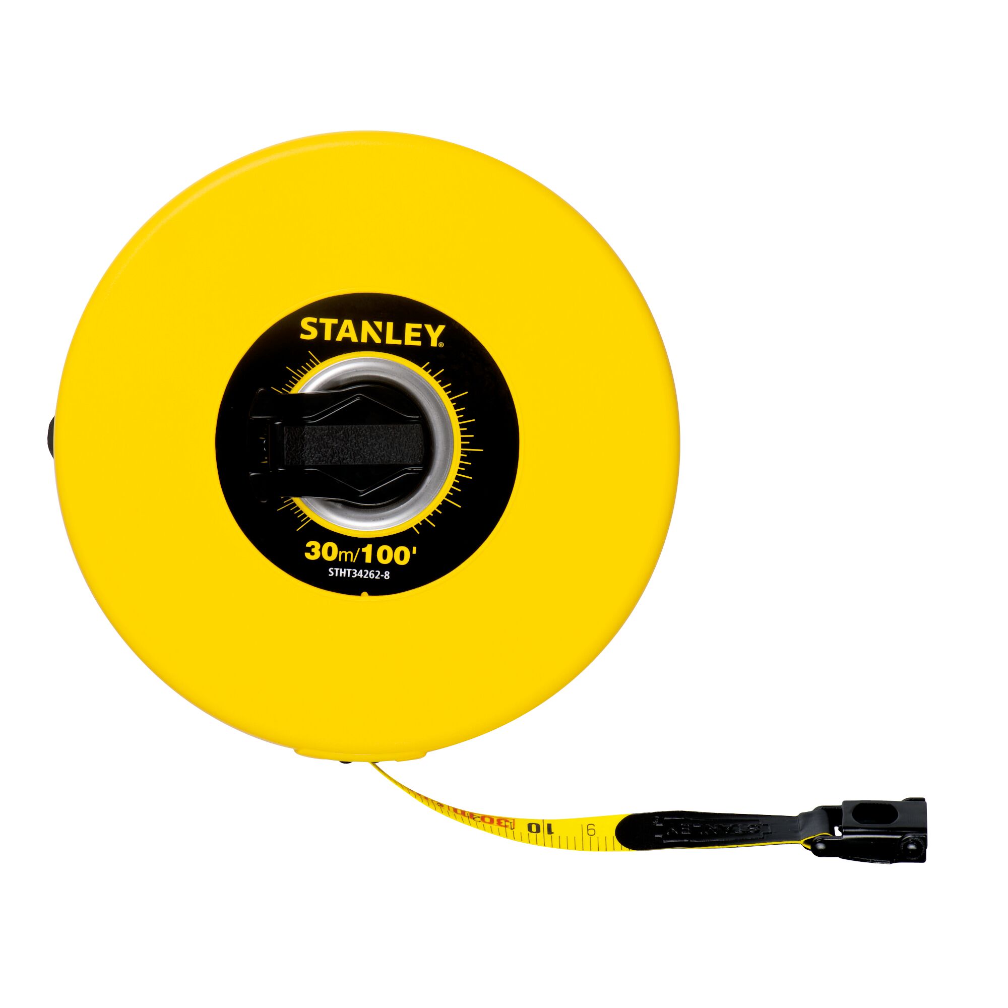100 ft. (30m) Yellow Fiberglass Tape Measure