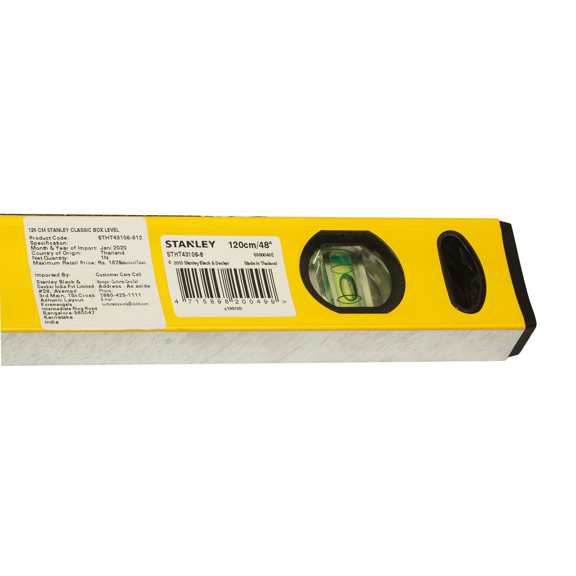 STANLEY® IV 120cm Classic Beam Box Level