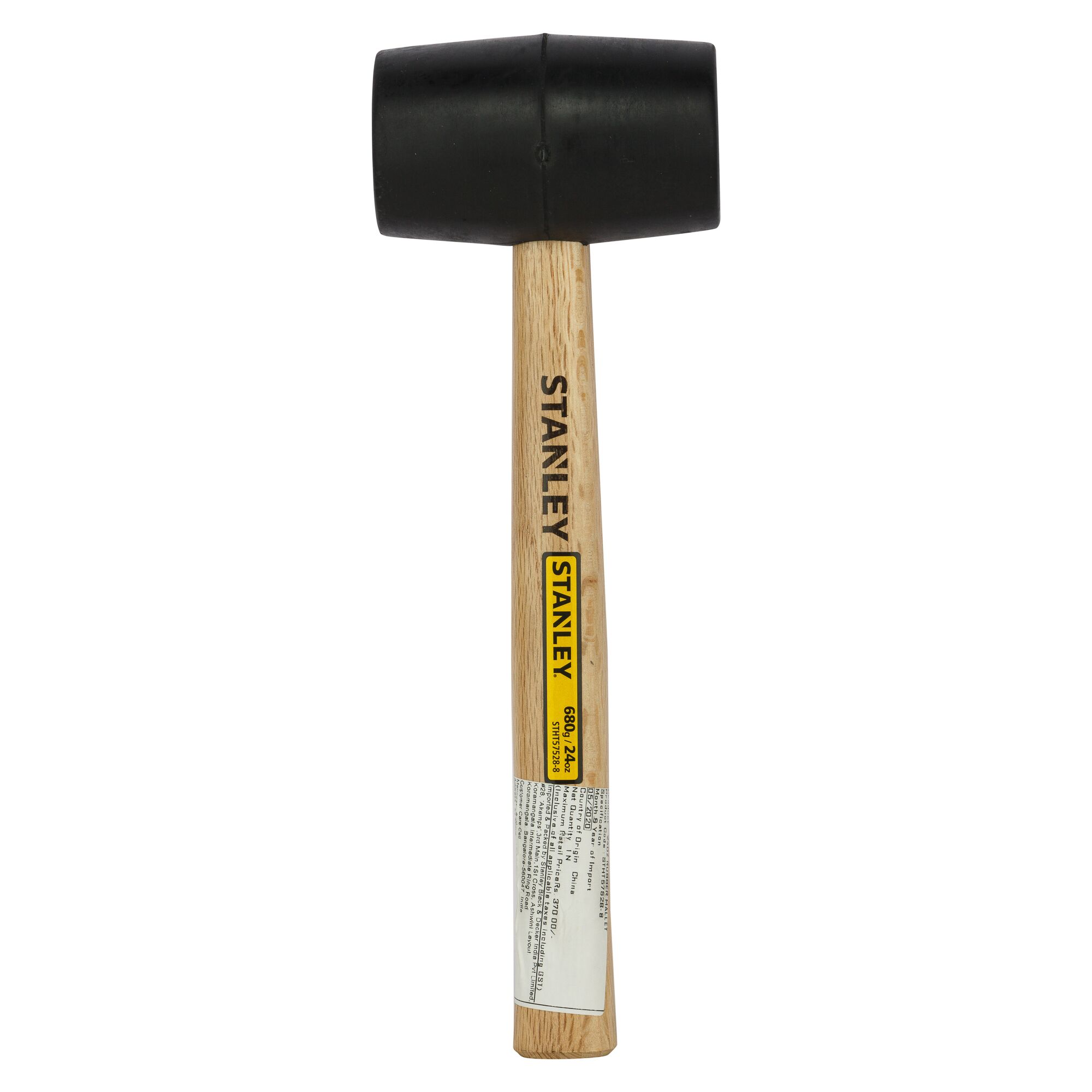 24 oz. (680g) Rubber Mallet Hammer