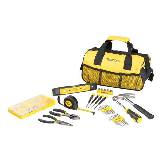 STANLEY® Mixed Tool Set with Storage Bag, 38 pc.