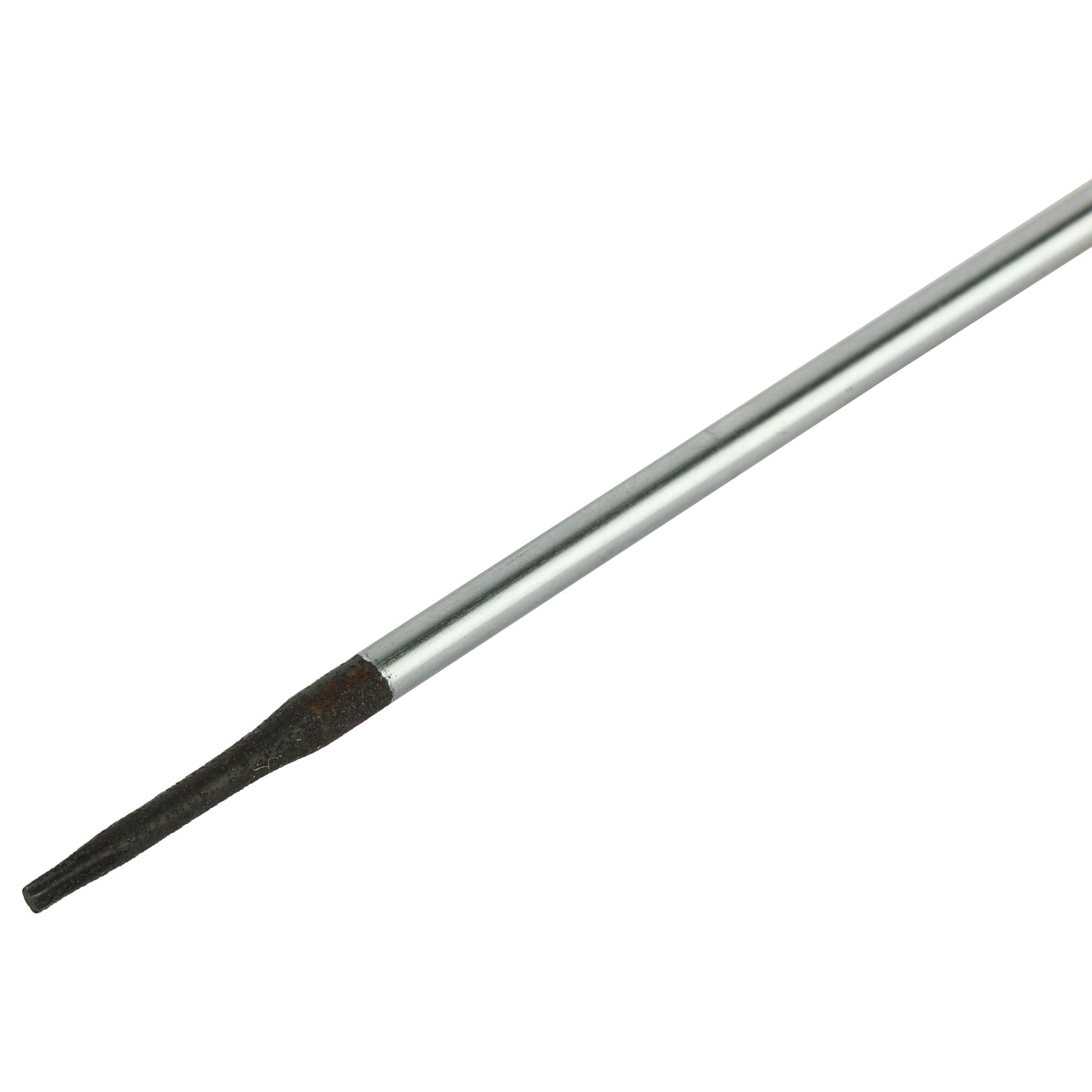 STANLEY STMT60838-8 round metal file, close-up angle on white background.