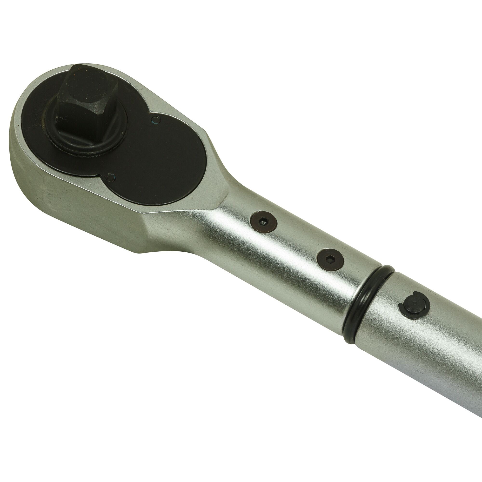 STANLEY STMT73592-8 ratchet wrench, silver finish, product close-up on white background.